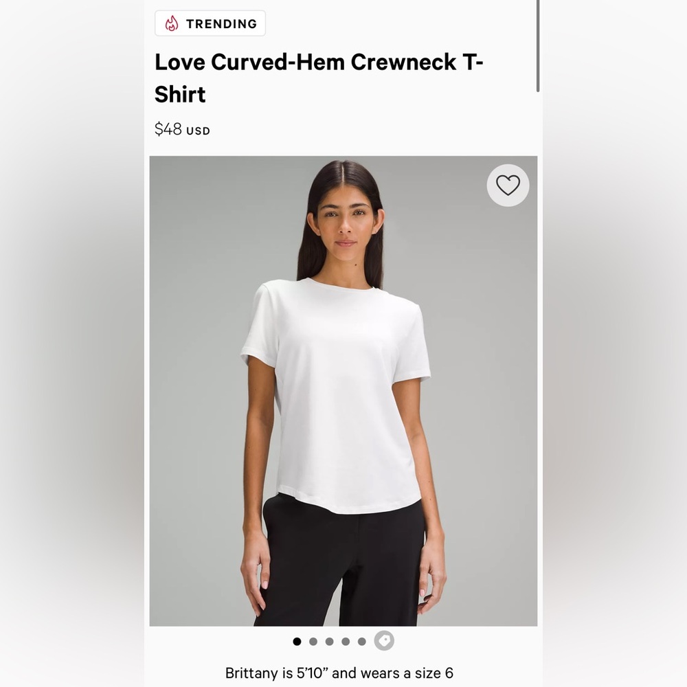 Lululemon Love T-Shirt